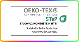 Step by OEKO Tex Certificate