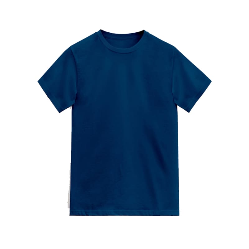 Blue Round Neck T Shirts