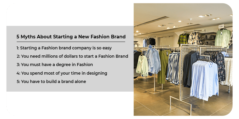 5 Myths About Starting a New Fashion Brand