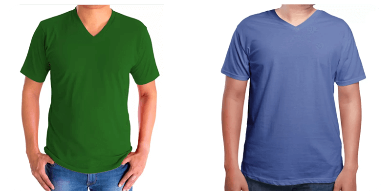 V Neck T Shirts